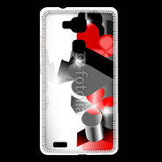 Coque Huawei Ascend Mate 7 Symbole de cartes