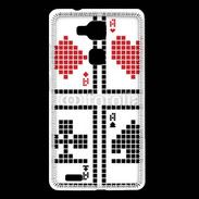 Coque Huawei Ascend Mate 7 Pixel card