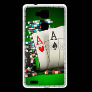 Coque Huawei Ascend Mate 7 Paire d'As au poker 75