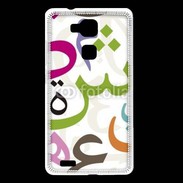 Coque Huawei Ascend Mate 7 Lettres Arabe