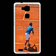 Coque Huawei Ascend Mate 7 Match de tennis sur terre battue : service