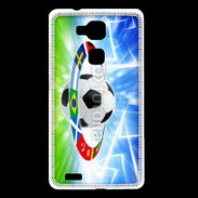 Coque Huawei Ascend Mate 7 Soccer ball, national team flags