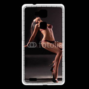 Coque Huawei Ascend Mate 7 Body painting Femme