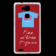 Coque Huawei Ascend Mate 7 Troisième ligne D Bonus offensif-défensif Rouge 2