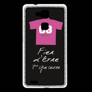 Coque Huawei Ascend Mate 7 Troisième ligne centre Bonus offensif-défensif Noir