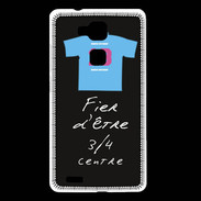 Coque Huawei Ascend Mate 7 3/4 centre D Bonus offensif-défensif Noir 2