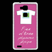 Coque Huawei Ascend Mate 7 Préparateur physique Bonus offensif-défensif Rose