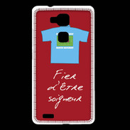 Coque Huawei Ascend Mate 7 Soigneur Bonus offensif-défensif Rouge 2