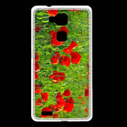 Coque Huawei Ascend Mate 7 DP champs de coquelicots