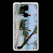 Coque Huawei Ascend Mate 7 DP Barge en bord de plage 2