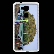 Coque Huawei Ascend Mate 7 DP Barge en bord de plage
