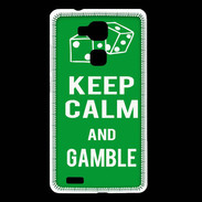 Coque Huawei Ascend Mate 7 Keep Calm Gamble Vert