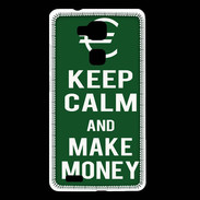 Coque Huawei Ascend Mate 7 Keep Calm Make money Vert