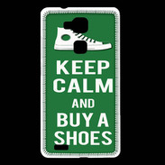 Coque Huawei Ascend Mate 7 Keep Calm Buy Shoes Vert