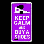 Coque Huawei Ascend Mate 7 Keep Calm Buy Shoes Violet