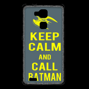 Coque Huawei Ascend Mate 7 Keep Calm Call Batman Gris