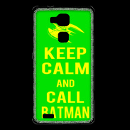 Coque Huawei Ascend Mate 7 Keep Calm Call Batman Vert