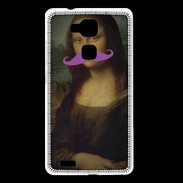 Coque Huawei Ascend Mate 7 Moustache Mona Lisa