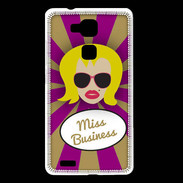 Coque Huawei Ascend Mate 7 Miss business Blonde