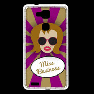Coque Huawei Ascend Mate 7 Miss business Rousse