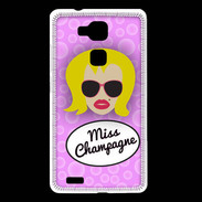 Coque Huawei Ascend Mate 7 Miss Champagne Blonde