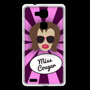 Coque Huawei Ascend Mate 7 Miss Cougar Chatain