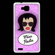 Coque Huawei Ascend Mate 7 Miss Fiesta Brune