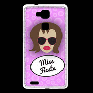 Coque Huawei Ascend Mate 7 Miss Fiesta Chatain