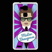 Coque Huawei Ascend Mate 7 Mister Beau gosse Chatain