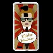 Coque Huawei Ascend Mate 7 Mister Business Roux