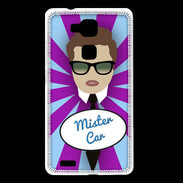 Coque Huawei Ascend Mate 7 Mister Car Chatain