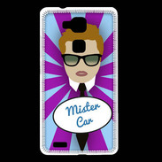 Coque Huawei Ascend Mate 7 Mister Car Roux