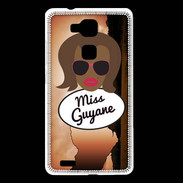 Coque Huawei Ascend Mate 7 Miss Guyane Black