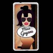 Coque Huawei Ascend Mate 7 Miss Guyane Brune