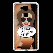 Coque Huawei Ascend Mate 7 Miss Guyane Chatain