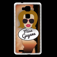 Coque Huawei Ascend Mate 7 Miss Guyane Rousse