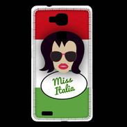 Coque Huawei Ascend Mate 7 Miss Italie Brune