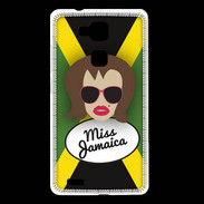 Coque Huawei Ascend Mate 7 Miss Jamaica Chatain