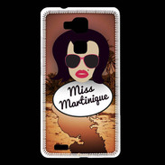Coque Huawei Ascend Mate 7 Miss Martinique Brune