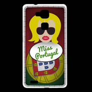 Coque Huawei Ascend Mate 7 Miss Portugal Blonde