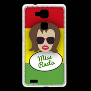 Coque Huawei Ascend Mate 7 Miss Rasta Chatain