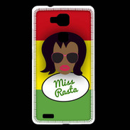 Coque Huawei Ascend Mate 7 Miss Rasta Black