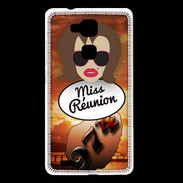 Coque Huawei Ascend Mate 7 Miss Réunion Chatain