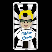 Coque Huawei Ascend Mate 7 Mister Corse Blond