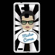 Coque Huawei Ascend Mate 7 Mister Corse Brun