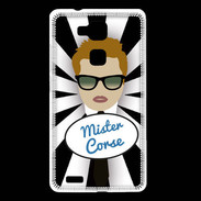 Coque Huawei Ascend Mate 7 Mister Corse Roux