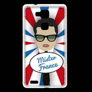 Coque Huawei Ascend Mate 7 Mister France Brun