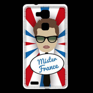 Coque Huawei Ascend Mate 7 Mister France Chatain