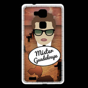 Coque Huawei Ascend Mate 7 Mister Guadeloupe Chatain