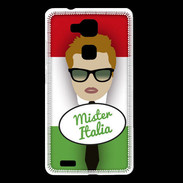 Coque Huawei Ascend Mate 7 Mister Italie Roux